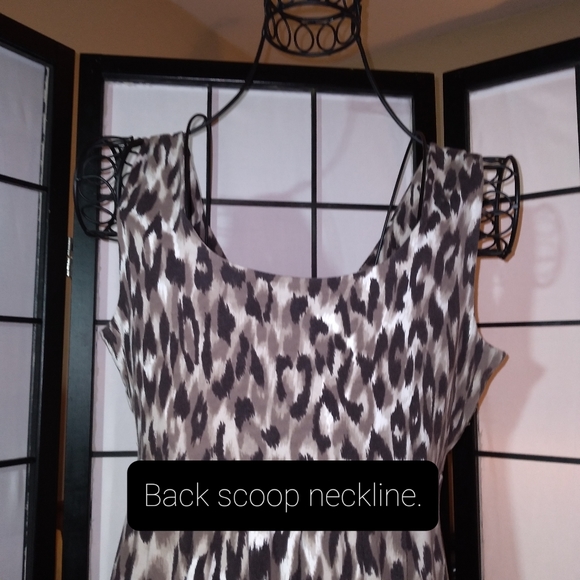 2A. Ann Taylor [Est. 1954] Leopard Print Dress - Picture 11 of 14